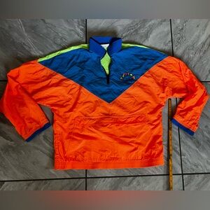 Spot Sport European Beach medium M Neon Windbreaker Pullover
